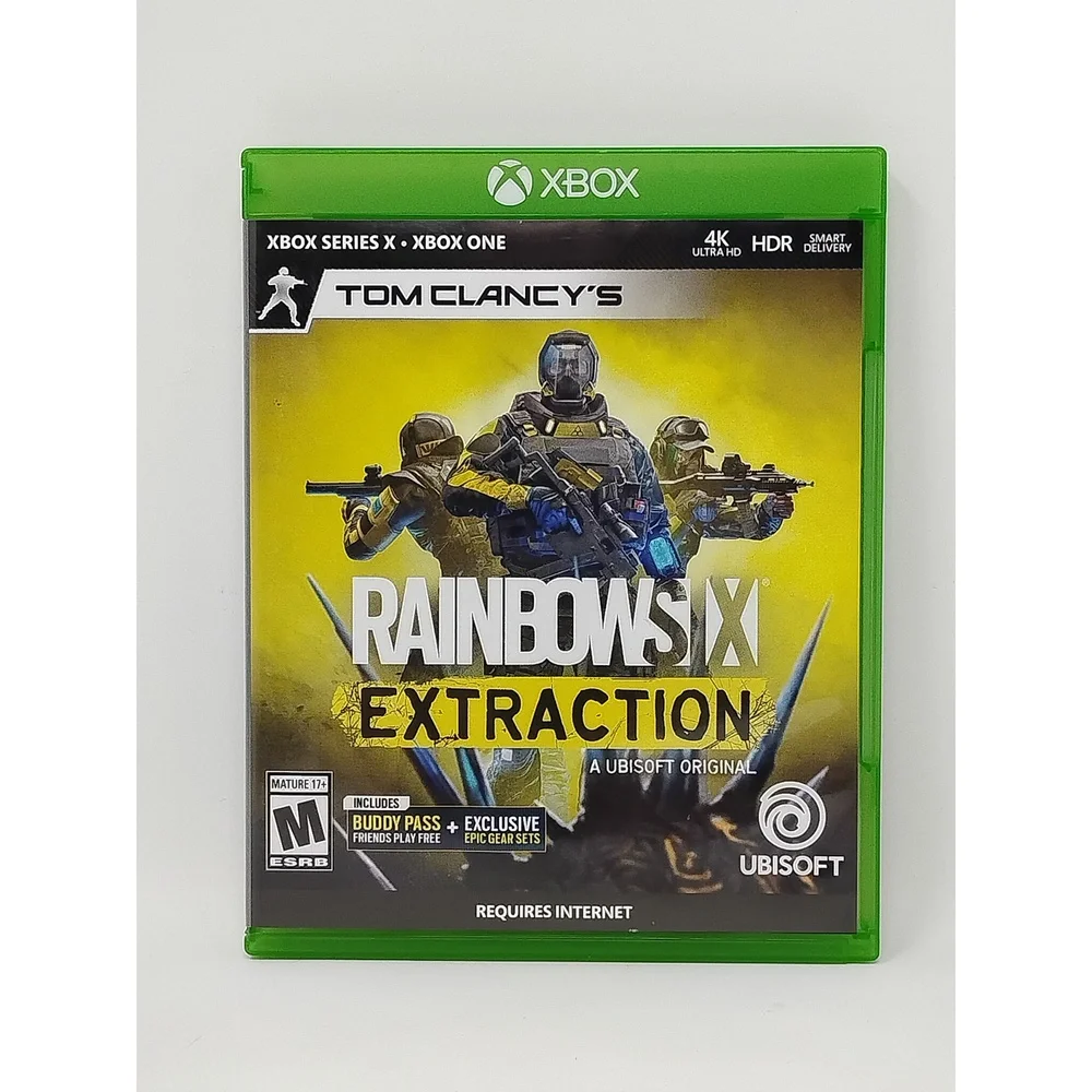 Tom Clancy Rainbow Six Extraction Xbox Series X One Tactical Coop Action Game M